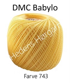 DMC Babylo nr. 30 farve 743